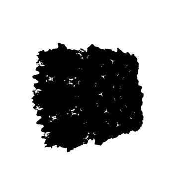 Grunge mürekkep sıçrama vuruşunun web illüstrasyonu