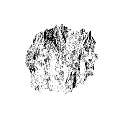 Grunge mürekkep sıçrama vuruşunun web illüstrasyonu