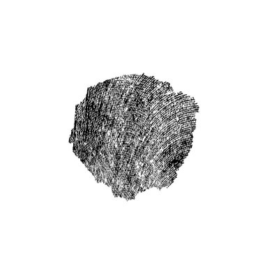 Beyaz arkaplanda soyut mürekkep lekesi, vektör illüstrasyonu