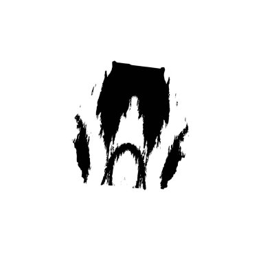  Soyut doku, siyah beyaz arkaplan. vektör illüstrasyonu   