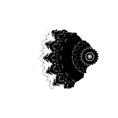 siyah ve beyaz desenli, soyut arkaplan