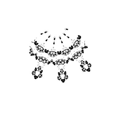 siyah ve beyaz desenli, soyut arkaplan