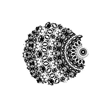 Ağ grunge mürekkebi sıçrama vuruşu