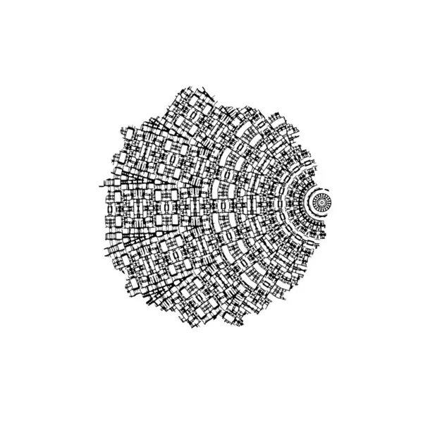 Soyut tek renkli arkaplan. Siyah ve beyaz vektör çizimi