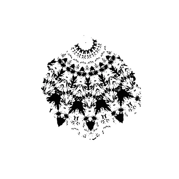 soyut siyah ve beyaz grunge şablonu, vektör illüstrasyonu