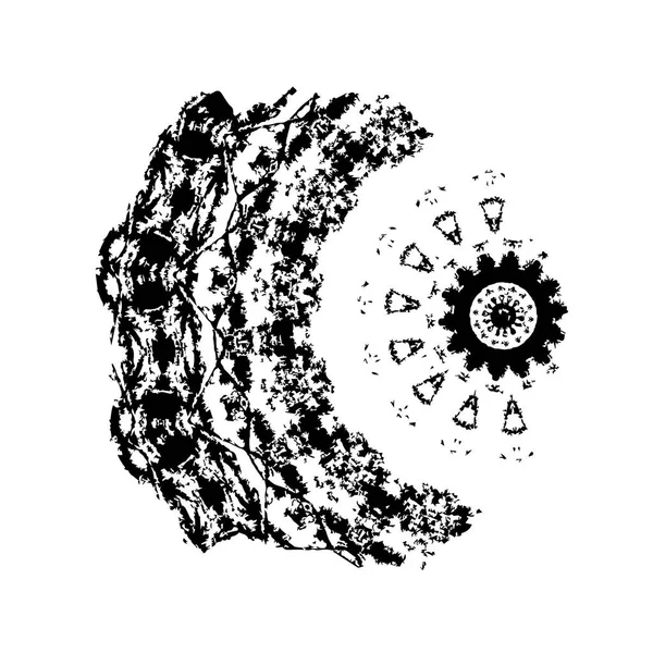 soyut siyah beyaz grunge yaratıcı arka plan