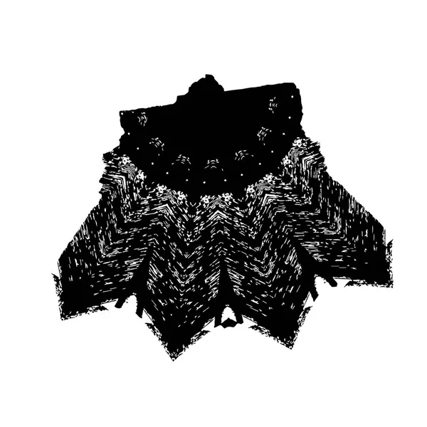  Soyut doku, siyah beyaz arkaplan. vektör illüstrasyonu   