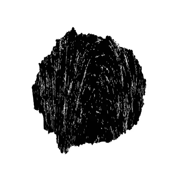 Beyaz arka planda soyut siyah nokta. vektör illüstrasyonu