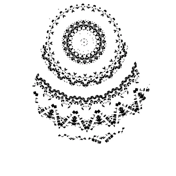 Grunge siyah fırça darbesi. el çizimi mürekkep