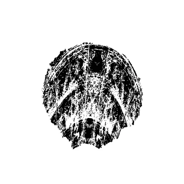 siyah ve beyaz grunge dokusu. vektör arkaplanı