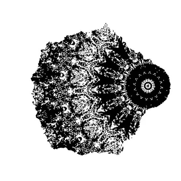 El çizimi deniz kabuğu.