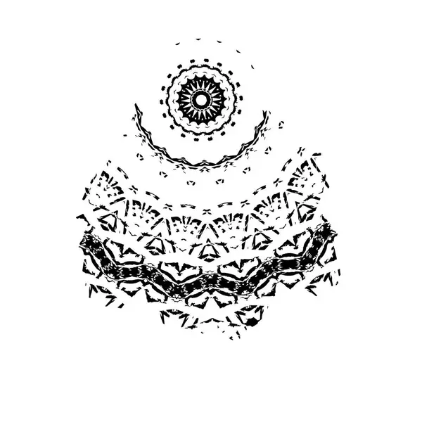 Grunge mürekkep sıçramasının basit illüstrasyonu