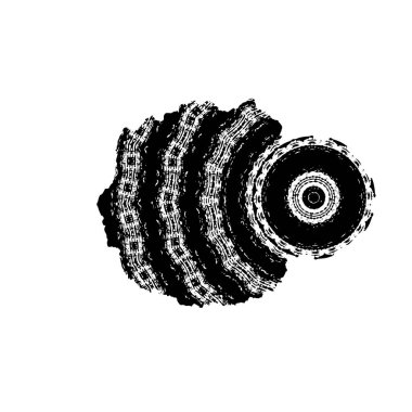 Ağ grunge mürekkebi sıçrama vuruşu