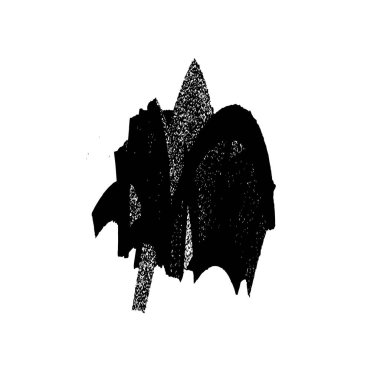 Ağ grunge mürekkebi sıçrama vuruşu