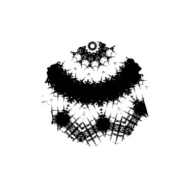 Ağ grunge mürekkebi sıçrama vuruşu