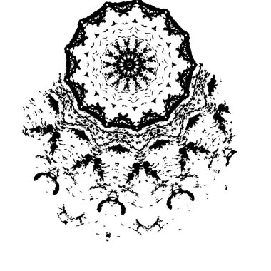 Ağ grunge mürekkebi sıçrama vuruşu