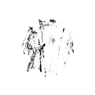 beyaz arkaplanda siyah mürekkep fırçası darbeleri 