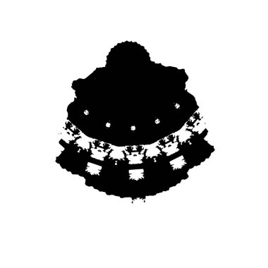 beyaz arkaplanda siyah mürekkep fırçası darbeleri 