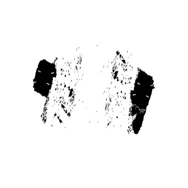 Beyaz arkaplanda grunge noktası, soyut vektör çizimi