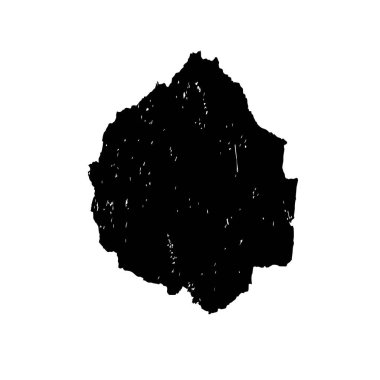 beyaz arkaplanda siyah mürekkep fırçası darbeleri 