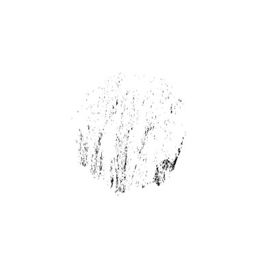 Beyaz arka planda siyah mürekkep fırça sıyrık