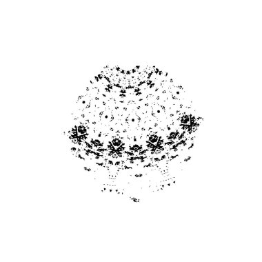 siyah ve beyaz desenli, soyut arkaplan