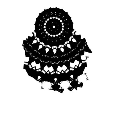  Soyut doku, siyah beyaz arkaplan. vektör illüstrasyonu   