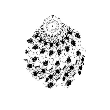  Soyut doku, siyah beyaz arkaplan. vektör illüstrasyonu   