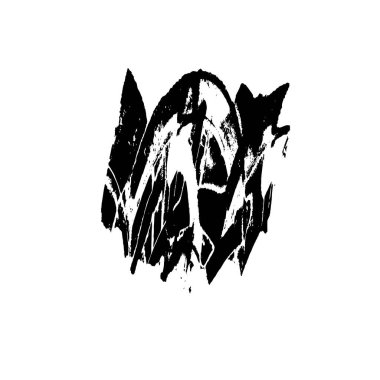  Soyut doku, siyah beyaz arkaplan. vektör illüstrasyonu   