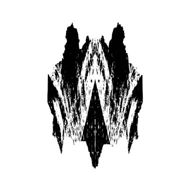 grunge mürekkebi sıçrama vuruşu