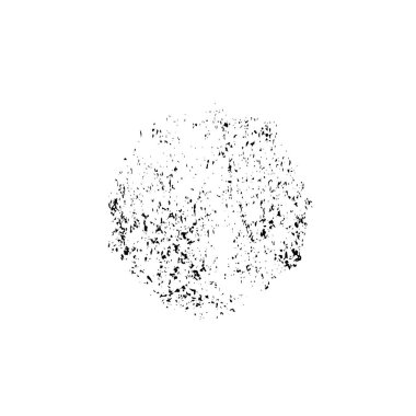 Beyaz arkaplanda soyut siyah element. vektör illüstrasyonu.    