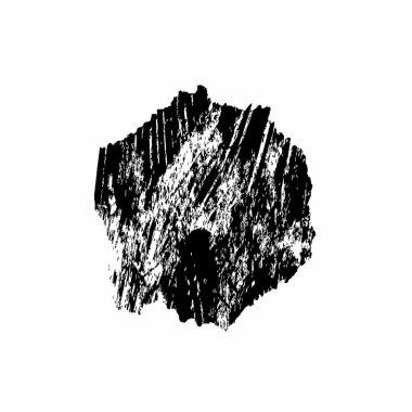 Beyaz arkaplanda soyut siyah element. vektör illüstrasyonu.    