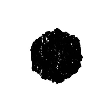 Beyaz arkaplanda soyut siyah dekoratif unsur. vektör illüstrasyonu.  