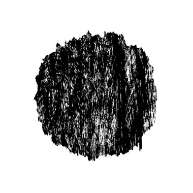 Beyaz arkaplanda soyut siyah dekoratif unsur. vektör illüstrasyonu.  