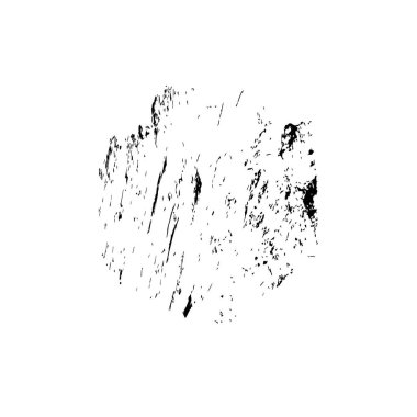 Beyaz arkaplanda soyut siyah dekoratif unsur. vektör illüstrasyonu.  