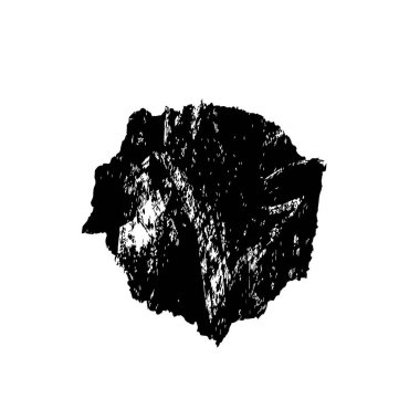 Beyaz arkaplanda soyut siyah dekoratif unsur. vektör illüstrasyonu.  