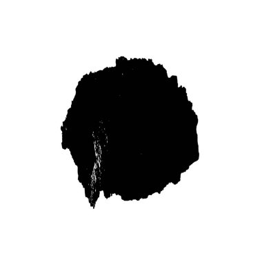 Beyaz arkaplanda soyut siyah dekoratif unsur. vektör illüstrasyonu.  