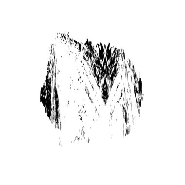 Beyaz arka planda soyut yaratıcı unsur. vektör illüstrasyonu.  