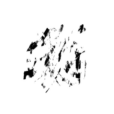 Beyaz arka planda soyut yaratıcı unsur. vektör illüstrasyonu.  