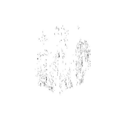 Beyaz arka planda soyut yaratıcı unsur. vektör illüstrasyonu.  