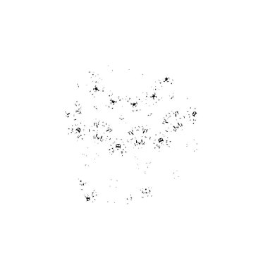 Beyaz arka planda soyut yaratıcı unsur. vektör illüstrasyonu.  