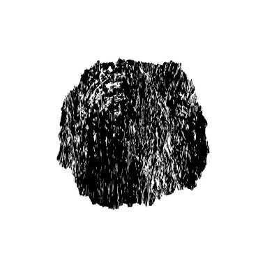 Vektör çizimi. Beyaz arkaplanda soyut yaratıcı öge.   