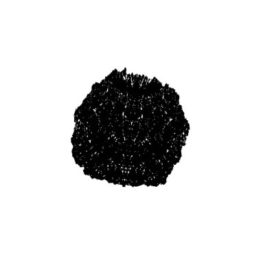 Vektör çizimi. Beyaz arkaplanda soyut yaratıcı öge.   