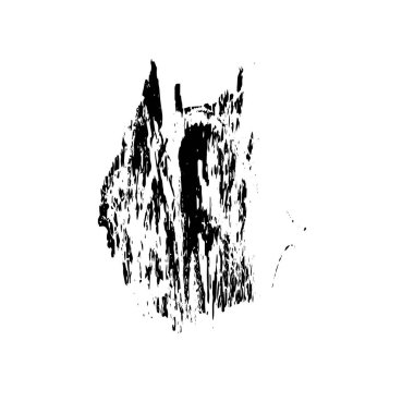 Vektör çizimi. Beyaz arkaplanda soyut yaratıcı öge.   