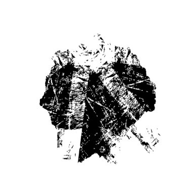 Vektör çizimi. Beyaz arkaplanda soyut yaratıcı öge.   