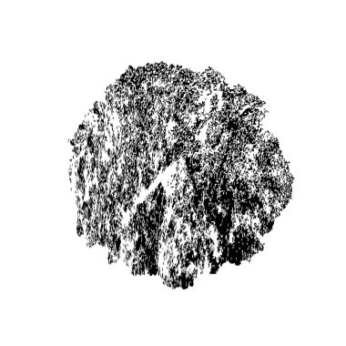 Vektör çizimi. Beyaz arkaplanda soyut yaratıcı öge.   