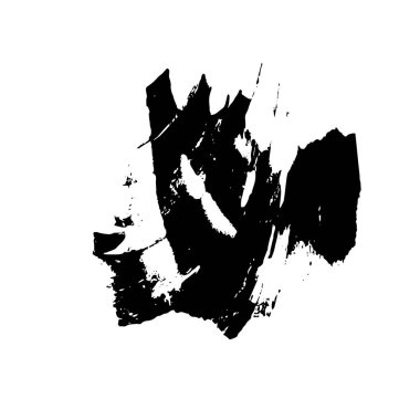 Vektör çizimi. Beyaz arkaplanda soyut öge.   