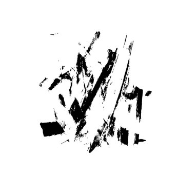 Vektör çizimi. Beyaz arkaplanda soyut öge.   