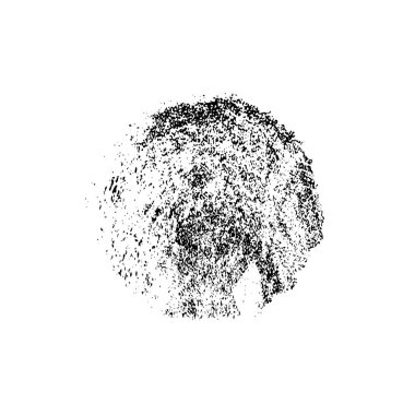 Vektör çizimi. Beyaz arkaplanda soyut öge.   