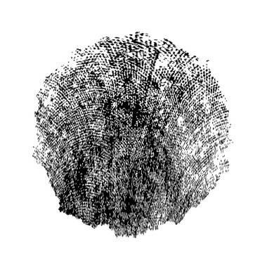 Vektör çizimi. Beyaz arkaplanda soyut öge.   